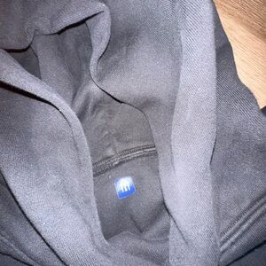 Black GAP yeezy Hoodie, Size M. slightly cropped